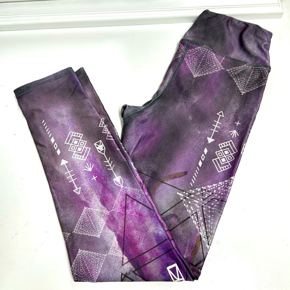 Purple leggings